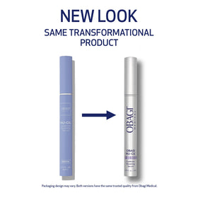 Obagi Nu-Cil applicator tip detail demonstrating precise brow placement benefit