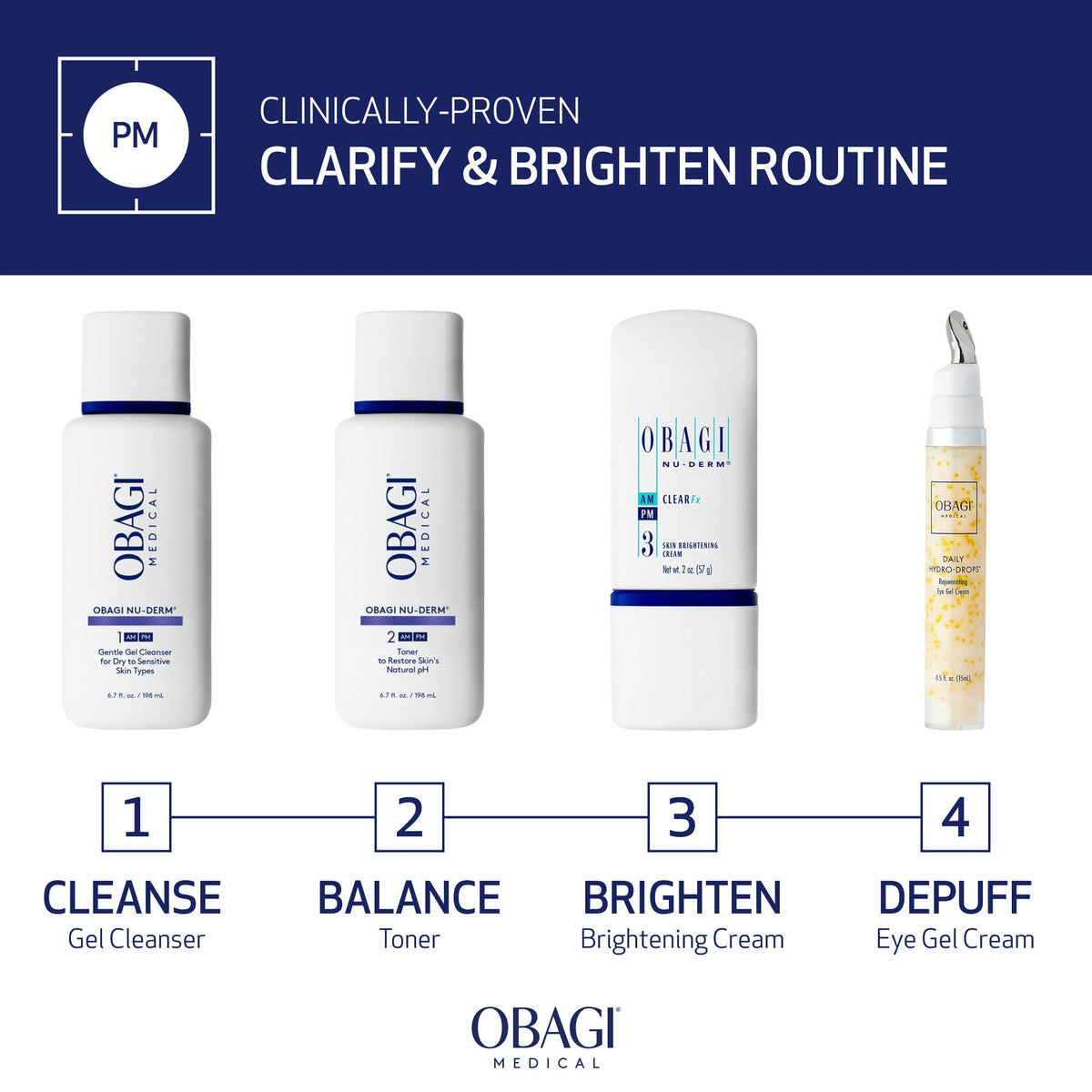 Obagi Medical arbutin ingredient visual emphasizing targeted brightening benefit