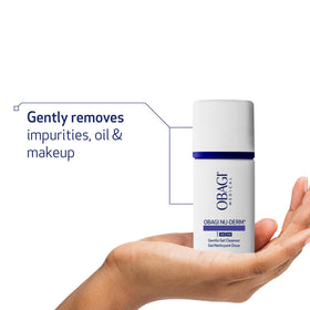 Obagi Medical travel size held in hand for portability and convenience