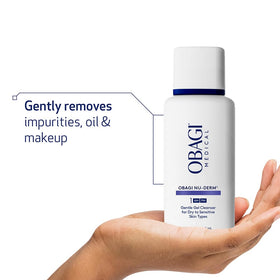 Obagi Medical pump dispensing cleanser for convenient daily use