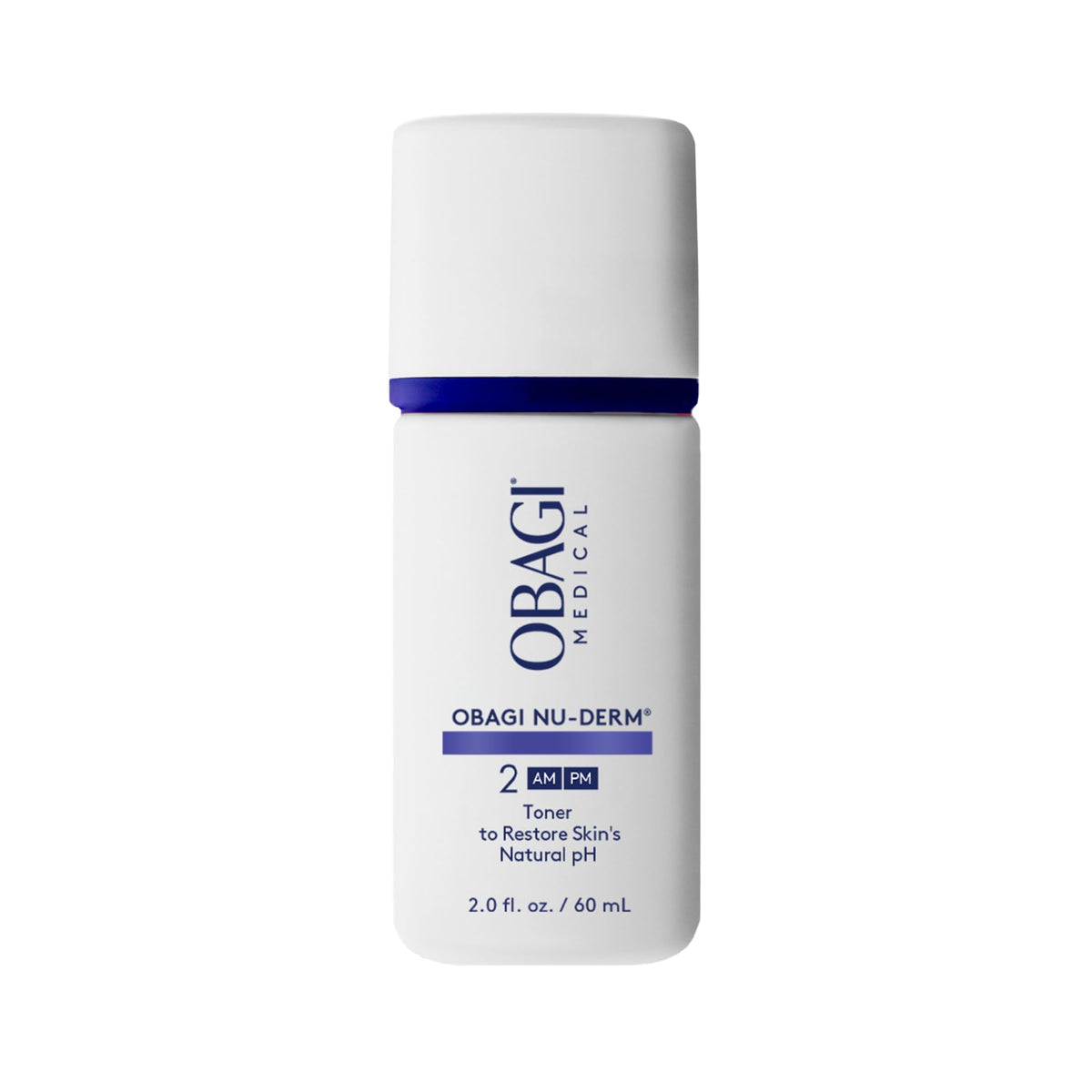 Obagi Medical toner front packaging showing travel-size convenience and trusted formula