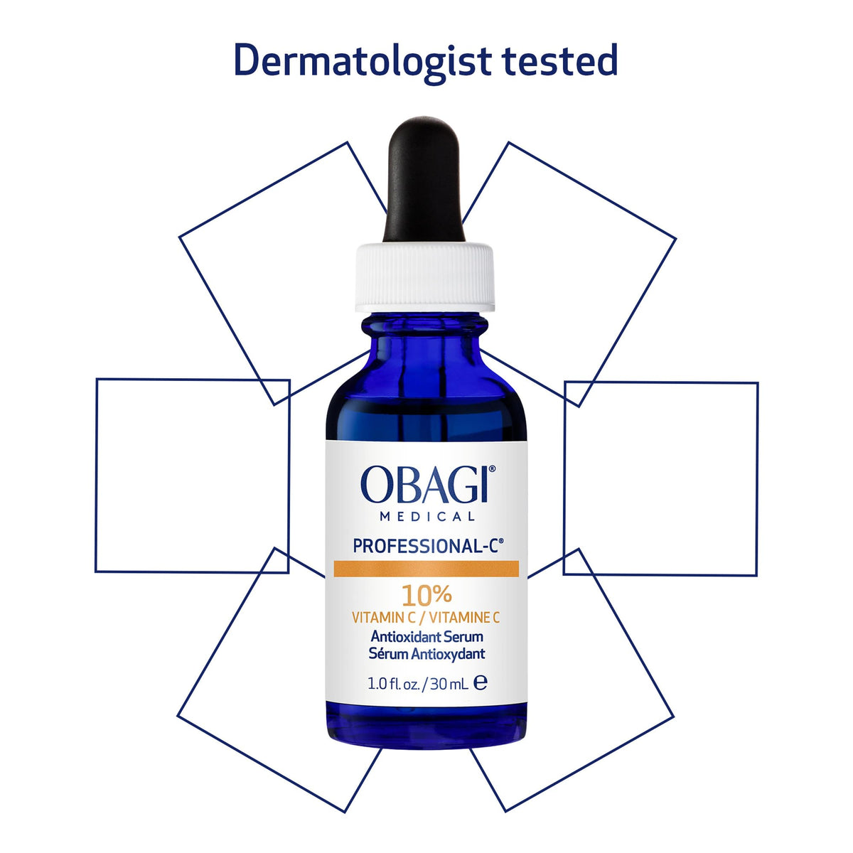 Obagi Medical in bathroom routine setting showing easy daily use