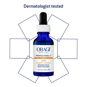 Obagi Medical in bathroom routine setting showing easy daily use