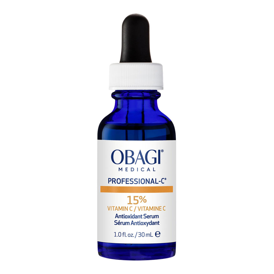 Obagi Medical front packaging showing bottle and branding for clear recognition and trust