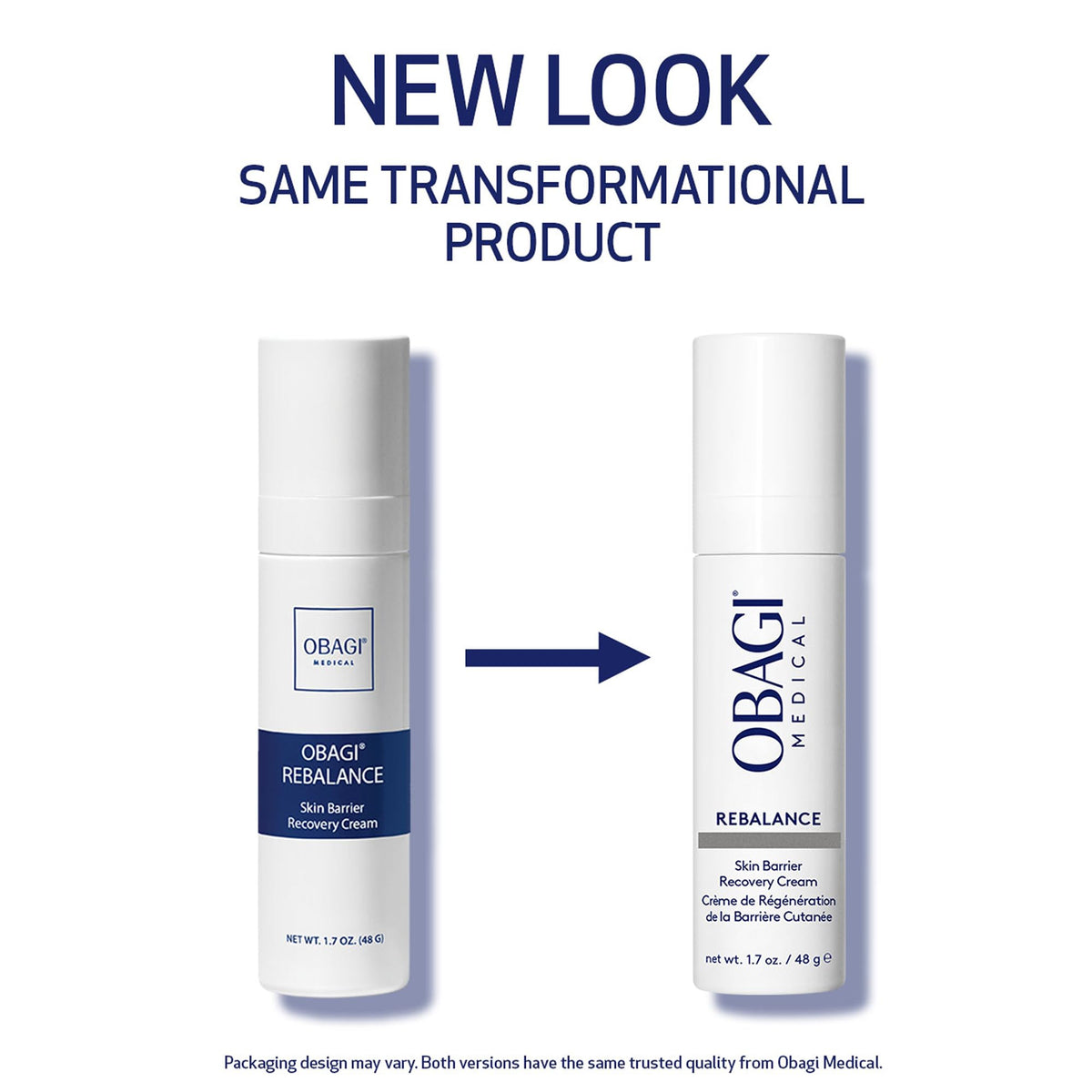 Obagi Medical close-up of smooth cream texture demonstrating rapid absorption benefit