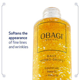 Obagi Medical lightweight serum texture on skin showing fast absorption benefit