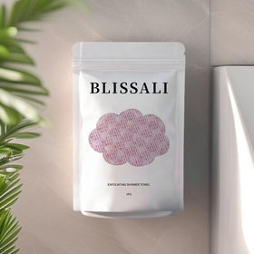 Obemary Blissal placed on bathroom counter in lifestyle scene for daily routine benefit