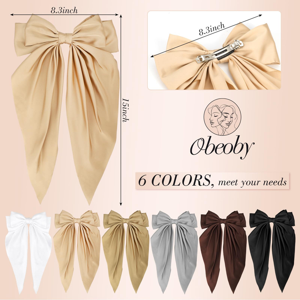 obeoby close-up of satin texture highlighting smooth sheen and luxurious look