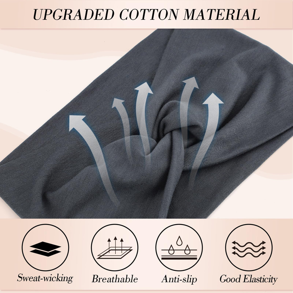 obeoby fabric texture closeup showing breathable cotton and moisture-wicking comfort
