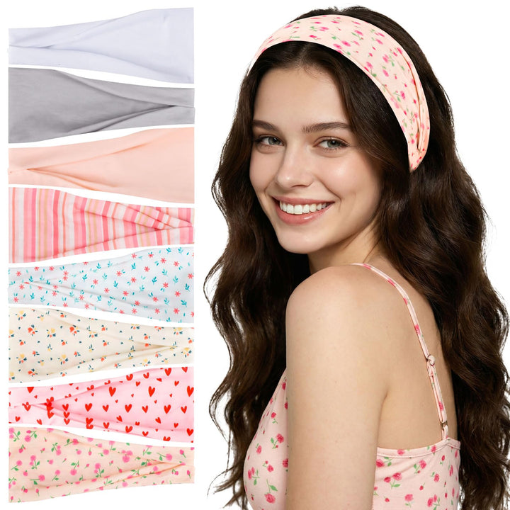 obeoby front packaging view showing eight headband designs and benefits