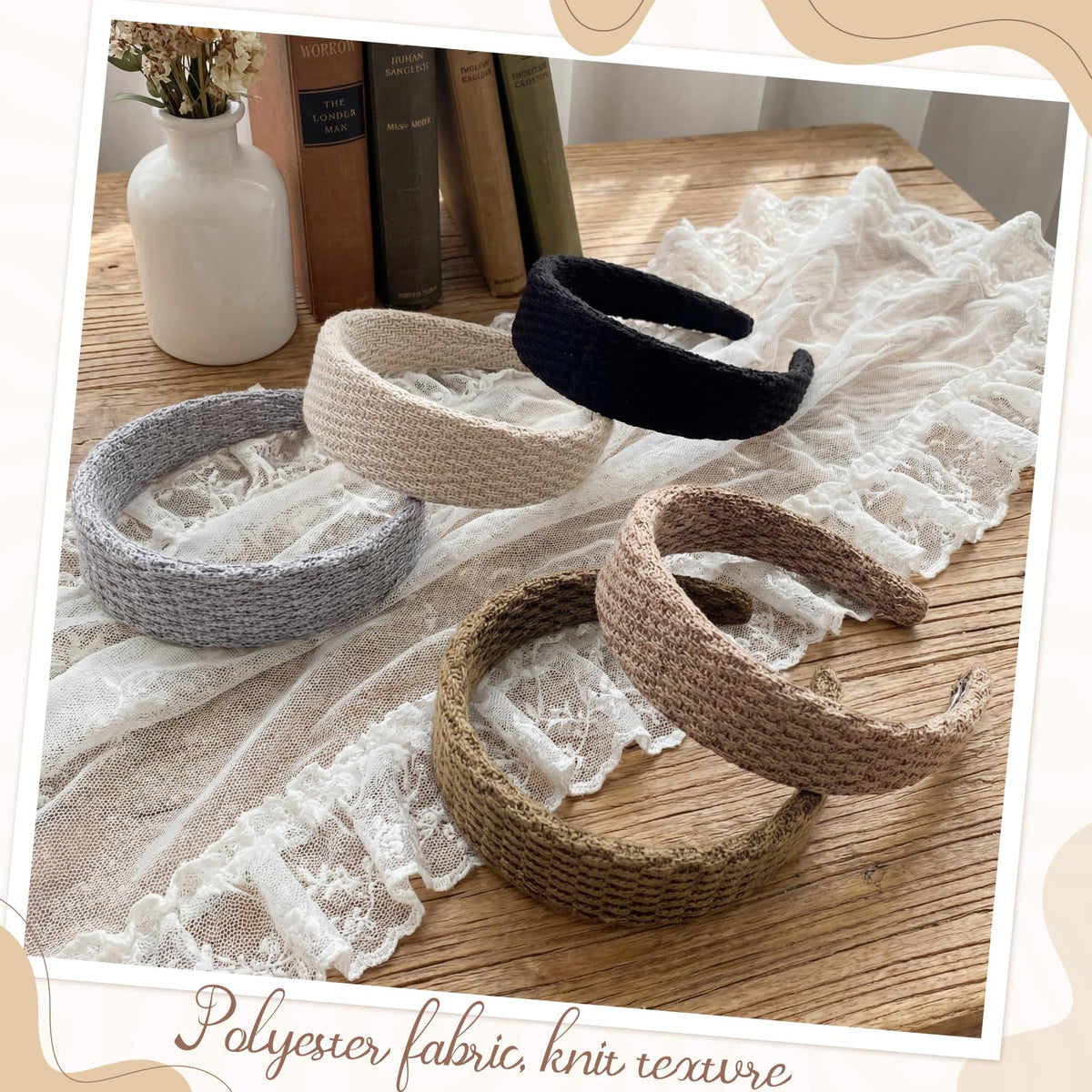 obeoby packaged set of five headbands ready for gifting