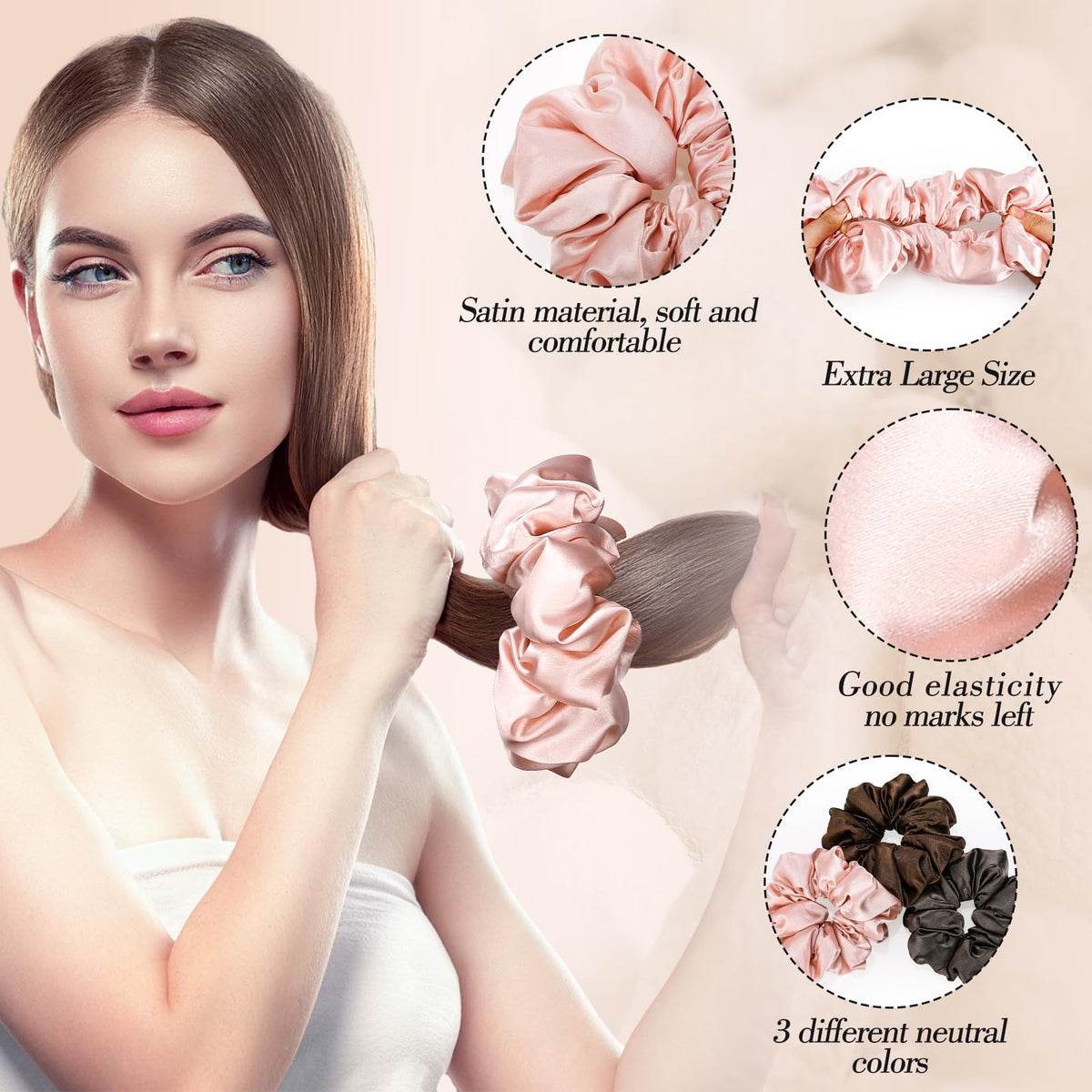 obeoby close-up satin texture highlighting smooth, low-friction fabric