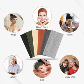 obeoby headband beside ruler showing 4.7 inch width for better coverage