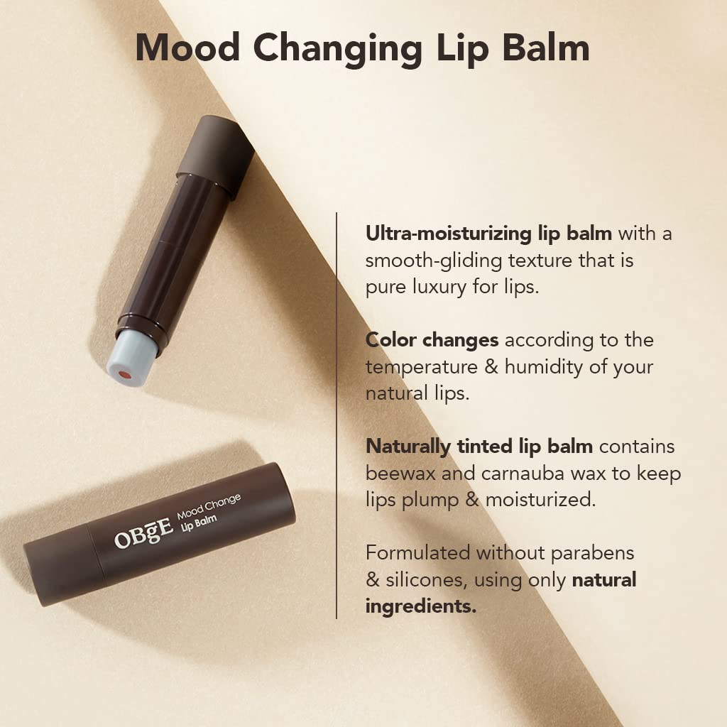 OBgE open tube revealing dual-core inner essence and outer balm