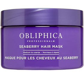 Obliphica Seaberry front jar view showing label and product size benefit hydration