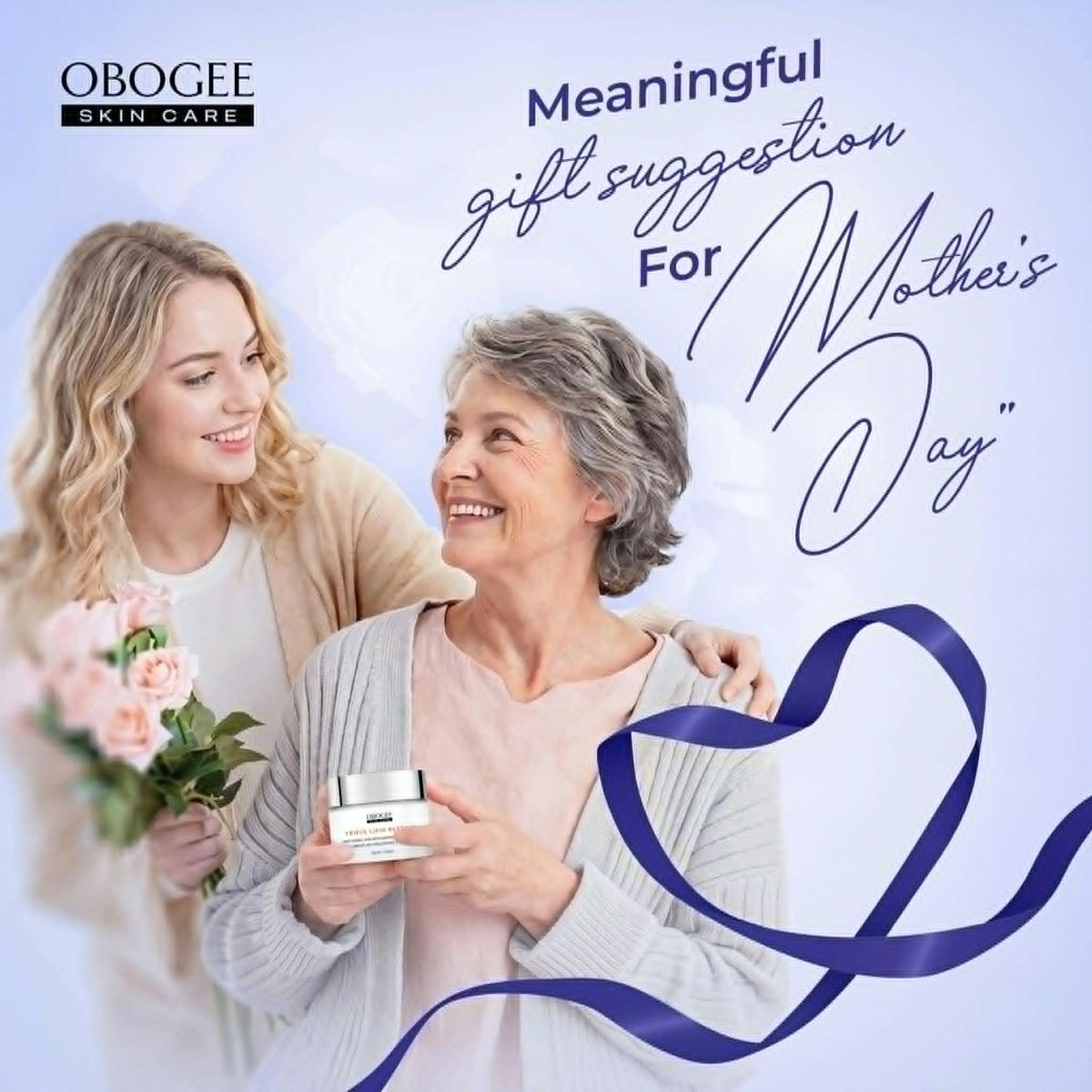 OBOGEE cream texture melting on fingertip, shows fast absorption benefit