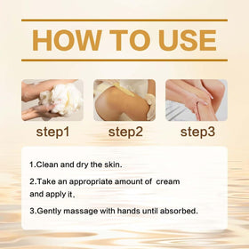 OBRVE cream applied to knee demonstrating easy targeted application