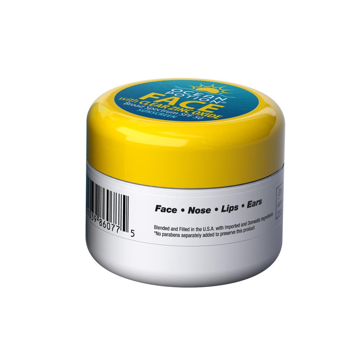 Ocean Potion applied to cheek demonstrating smooth, matte finish and even coverage