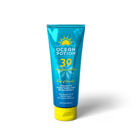 Ocean Potion front packaging showing SPF 30 protection and size benefit