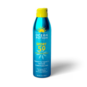 Ocean Potion front packaging showing SPF 50 protection and sport design