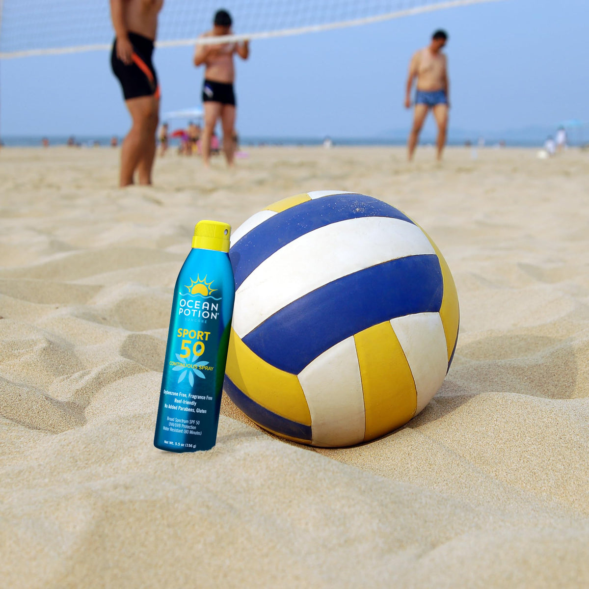 Ocean Potion held in hand showing 5.5 oz travel-friendly size