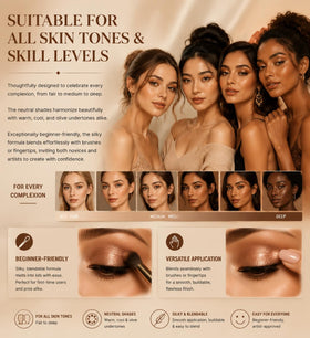 Océane lifestyle image of evening makeup demonstrating dramatic, long-wearing finish