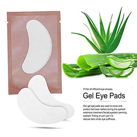 Ocim pad in use under eye during lash extension for separation and hygiene