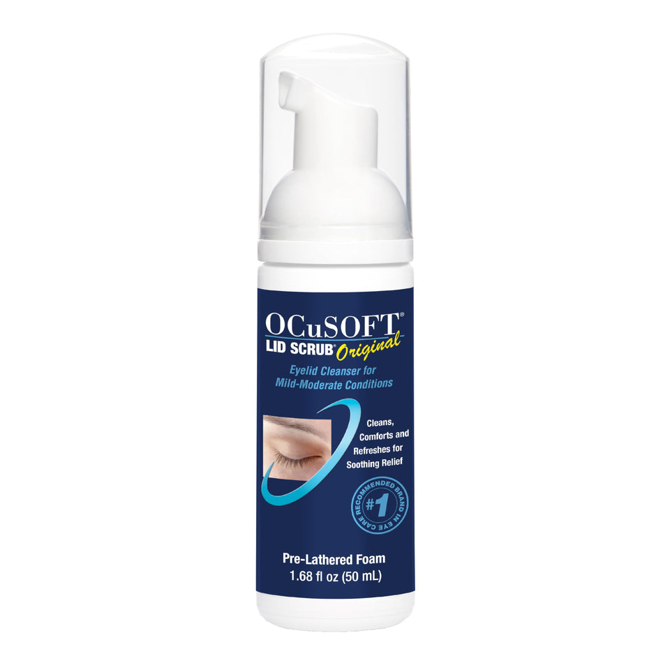 OCuSOFT front packaging showing bottle and label, clear product identification and benefit