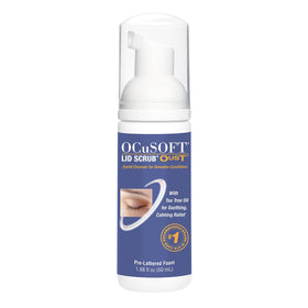 OCuSOFT front bottle view showing label and 1.68 fl oz size for travel convenience