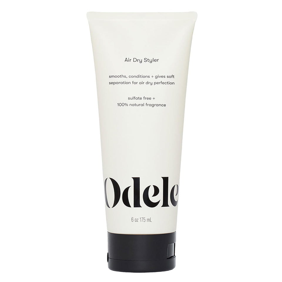 Odele Air Dry Styler front packaging showing product and label benefits
