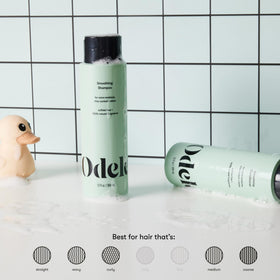 Odele conditioner cream texture demonstrating rich hydration