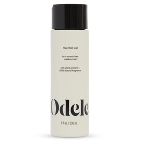Odele flex hair gel front packaging shows label and size, easy selection benefit