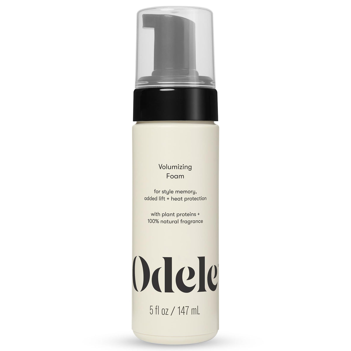 Odele front packaging showing bottle and label, clear product benefits
