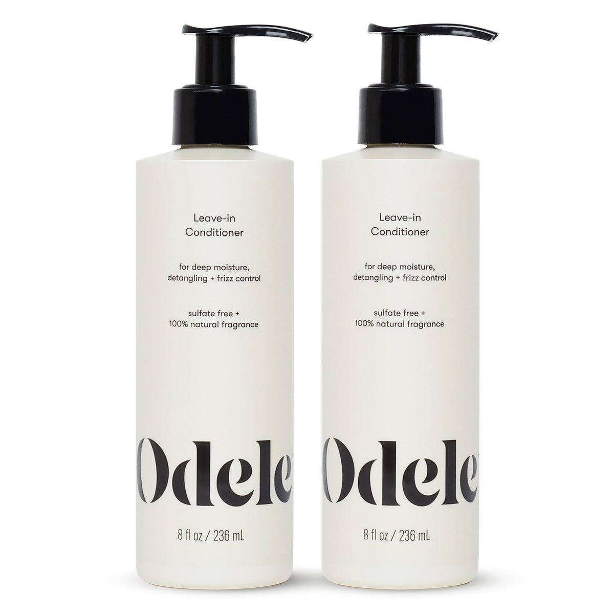 Odele front bottles showing 2-pack and clear branding, highlights convenience