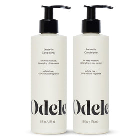Odele front bottles showing 2-pack and clear branding, highlights convenience