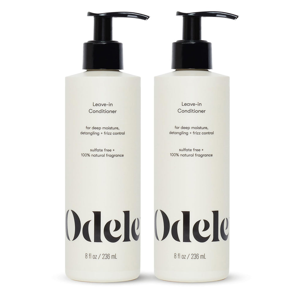 Odele front bottles showing 2-pack and clear branding, highlights convenience
