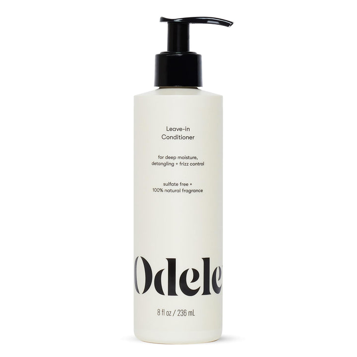 Odele leave-in front label showing product name and clean formula benefits