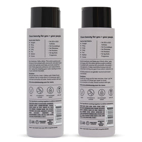 Odele set styled on bathroom shelf showing clean-beauty, salon-grade styling