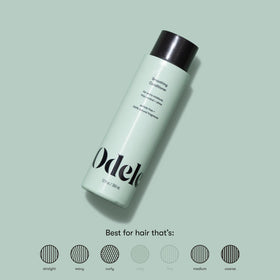 Odele smoothing conditioner pump dispensing product for easy application and controlled amounts