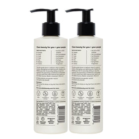 Odele bottle on bathroom shelf showing travel-friendly and everyday use