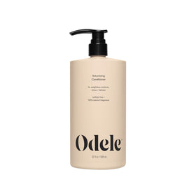Odele volumizing conditioner front bottle showing product and size for long-lasting volume