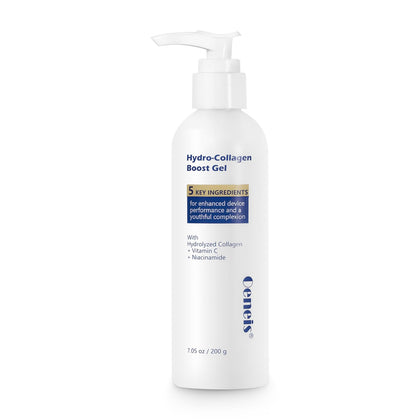 Oeneis front packaging showing Hydro-Collagen Boost Gel for clear device conductivity