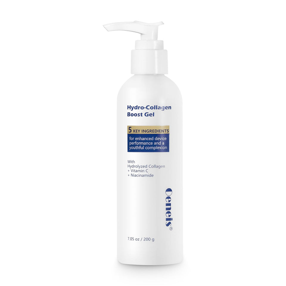 Oeneis front packaging showing Hydro-Collagen Boost Gel for clear device conductivity