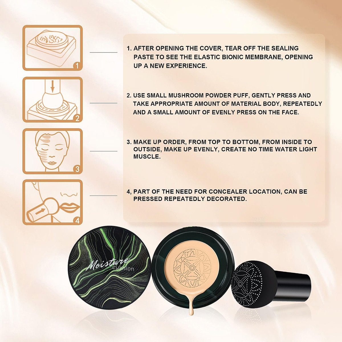 OETUIOW label detail highlighting botanical ingredients and benefits