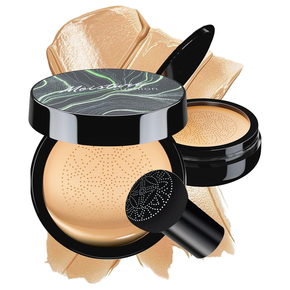 OETUIOW front packaging showing Buff Beige compact and logo, convenient travel benefit