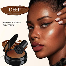 OETUIOW cream swatched on skin showing moisturizing, even coverage