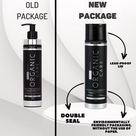 OGC Cosmetics finished hairstyle in lifestyle setting showing sleek shine benefit
