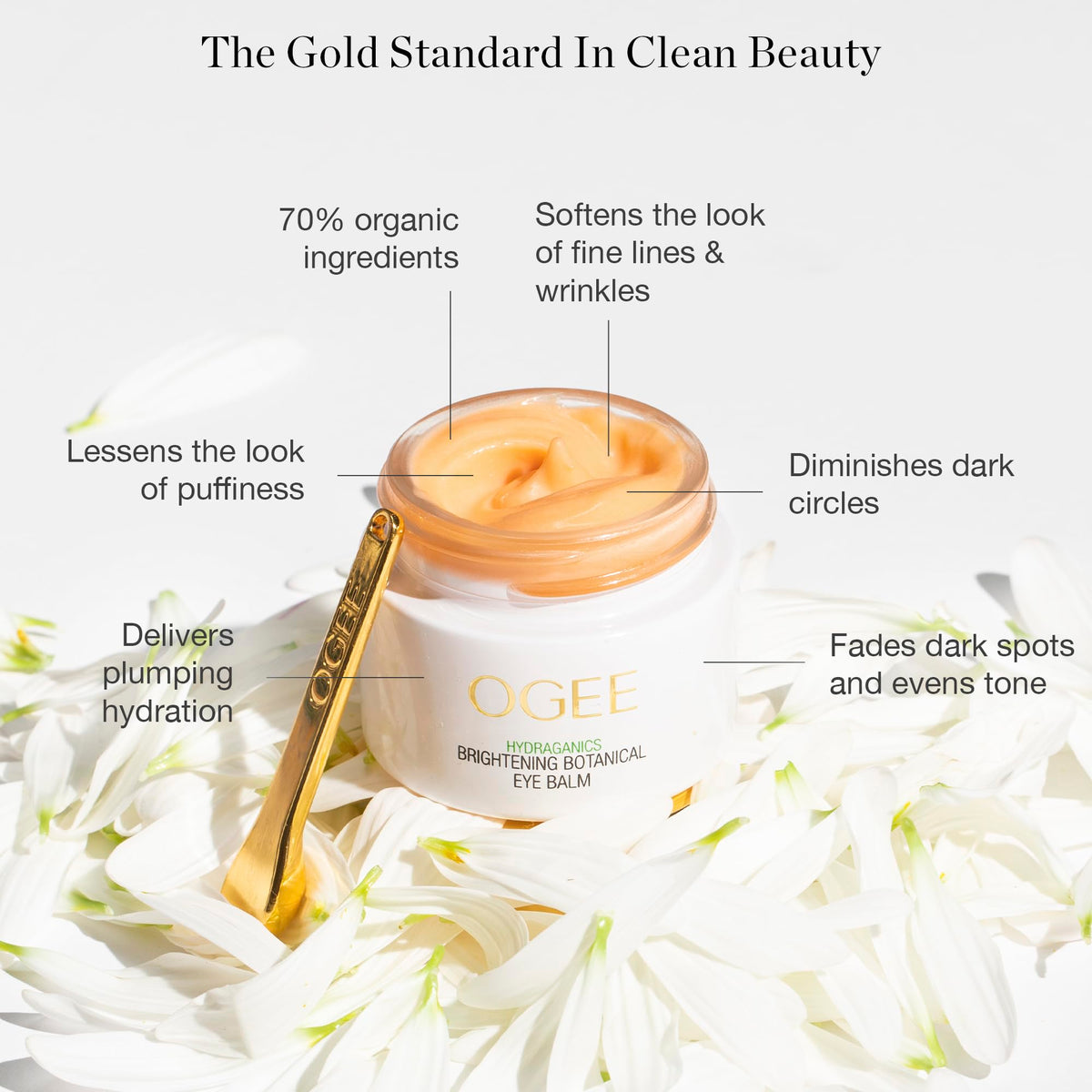 Ogee jar texture close-up revealing creamy balm and quick absorption benefit