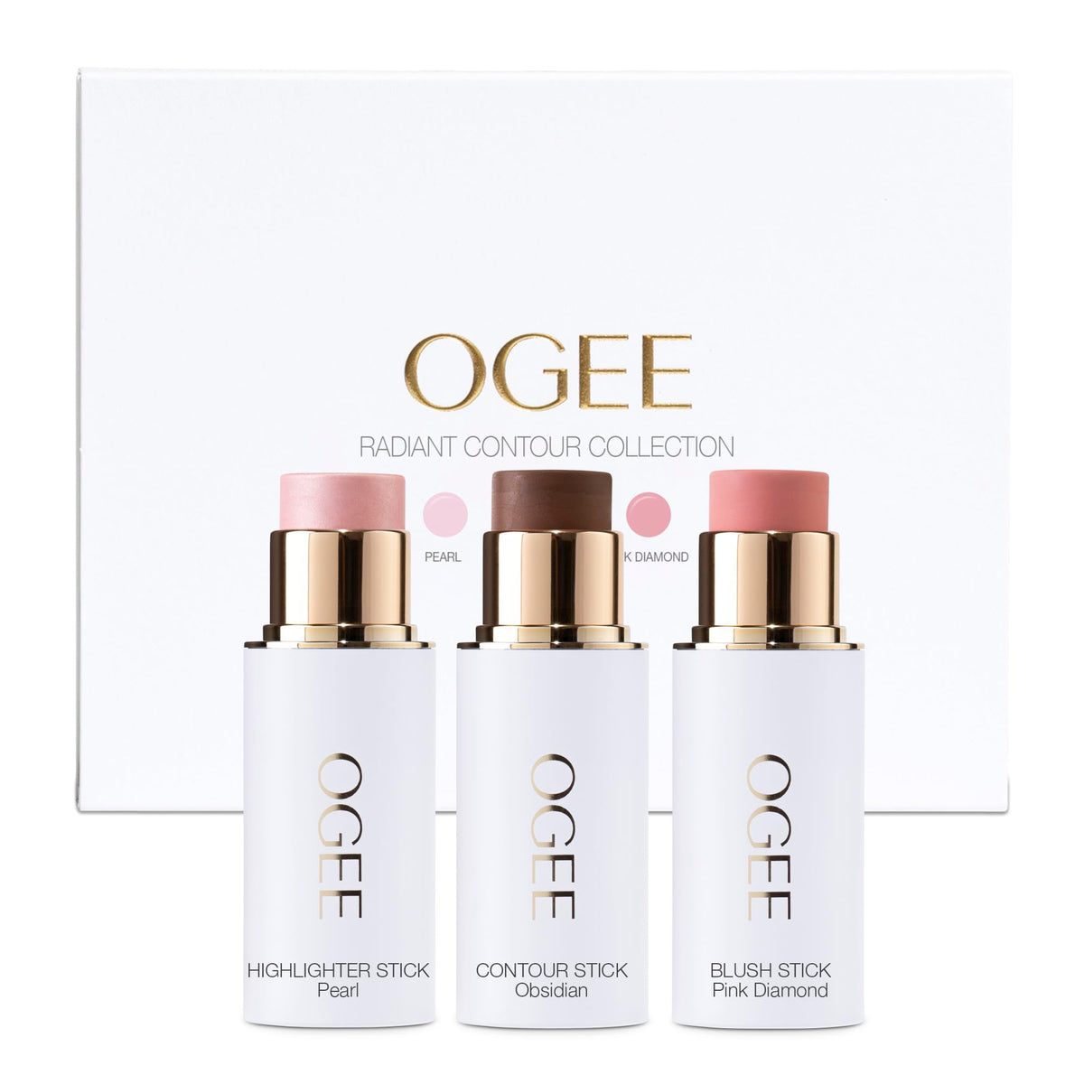Ogee front packaging showing the trio and convenient travel benefits