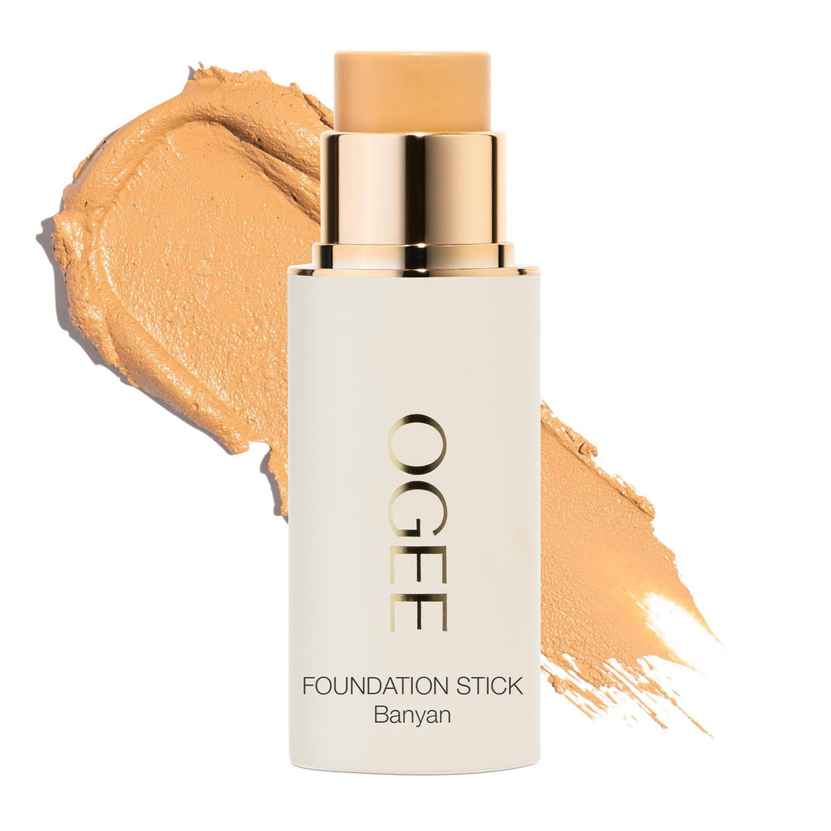Ogee foundation stick front packaging showing shade and brand benefit